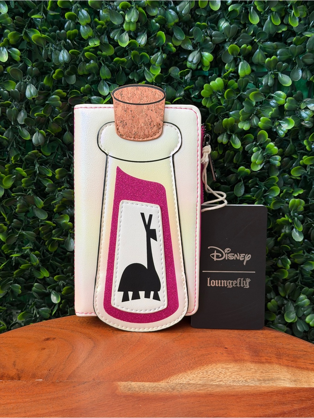 Loungefly Disney The Emperor's New Groove Llama Potion Bottle Figural Wallet